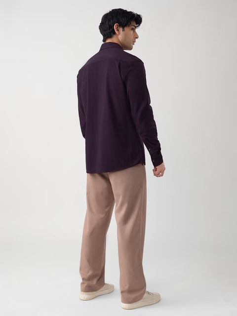 Mulberry Men Textured Shirts