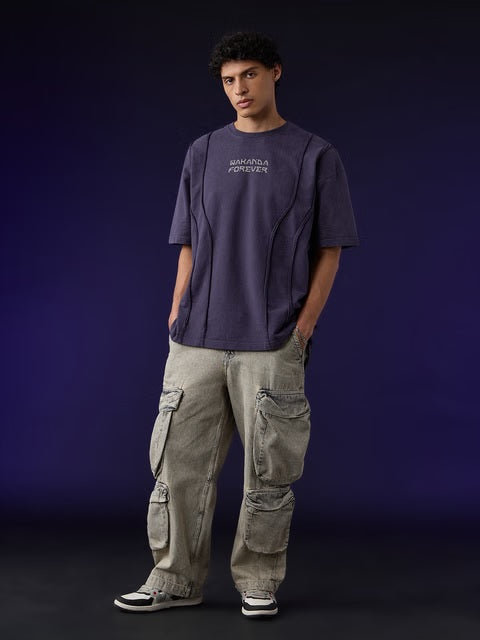 Black Panther Wakanda Legacy Oversized T-Shirts