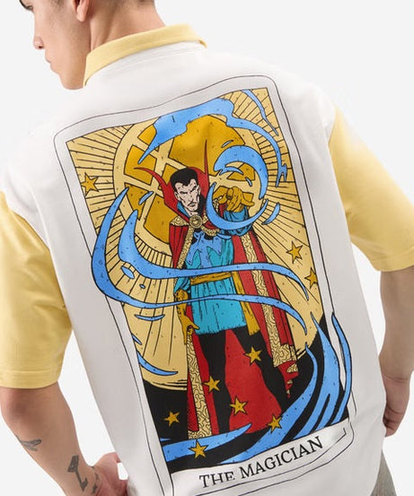 Tarot Doctor Strange Zipper Polos
