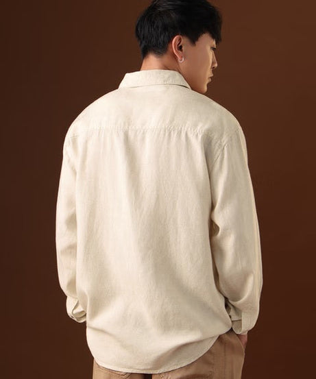Nomad Lines Of Stitch Men Relaxed Shirts