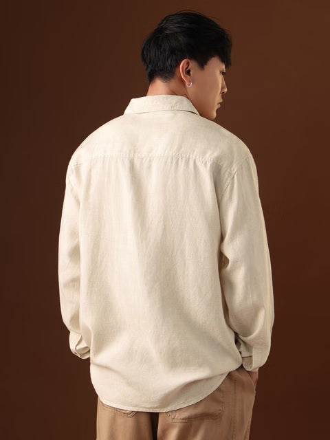 Nomad Lines Of Stitch Men Relaxed Shirts