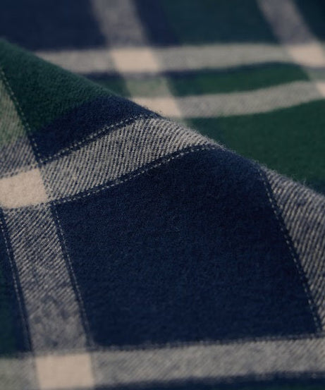 Plaid Emerald Men Relaxed Shirts