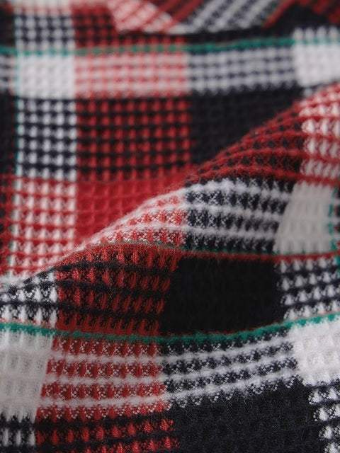 Plaid Volcano Men Shackets