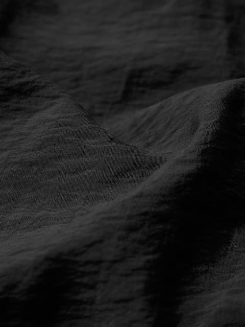 Back Tie Up Black Women Shirts