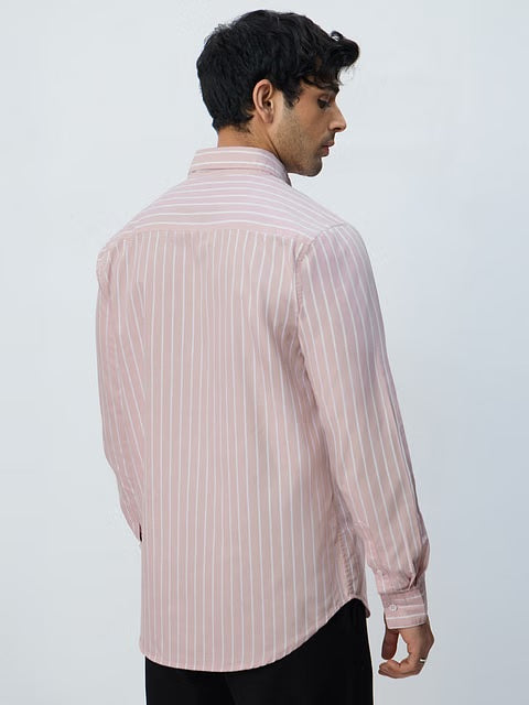Oxford Stripes Pink Mirage Shirts