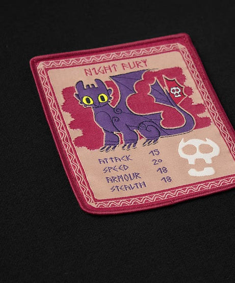 HTTYD Toothless Card Men Relaxed Fit T-Shirts