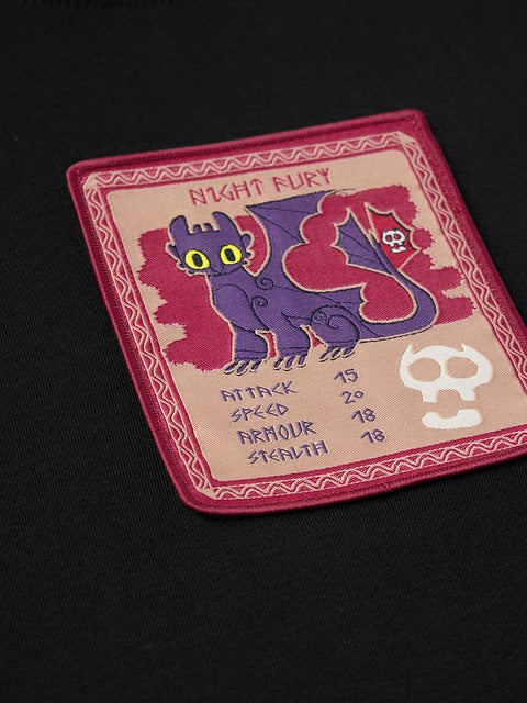 HTTYD Toothless Card Men Relaxed Fit T-Shirts