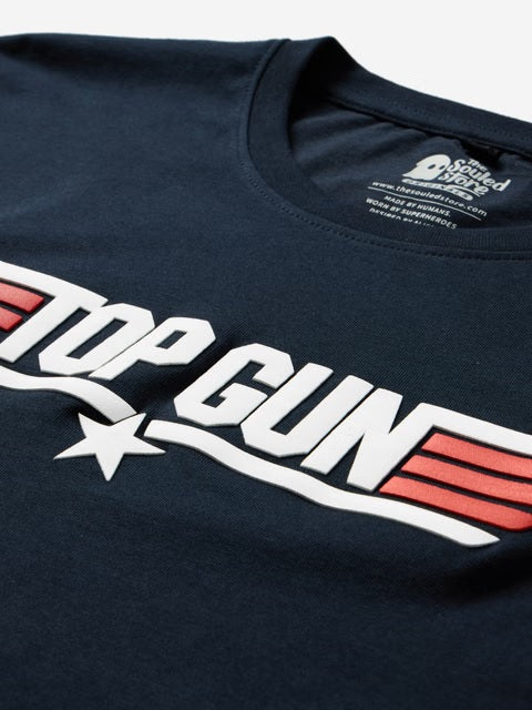 Top Gun Logo Men Relaxed Fit T-Shirts
