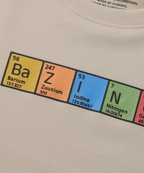 TBBT Chemical Bazinga Oversized T-Shirts