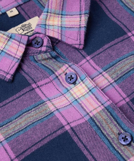 Plaid Dewberry Women Boyfriend Shirts