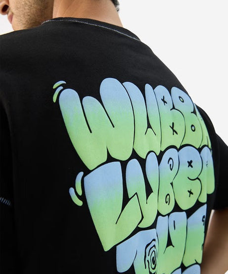 Rick & Morty Wubba Lubba Dub Dub Oversized T-Shirts
