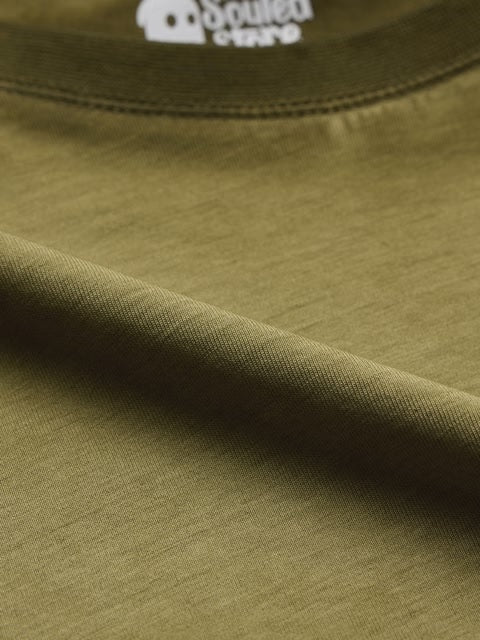 Solids Fern Green Women T-Shirts