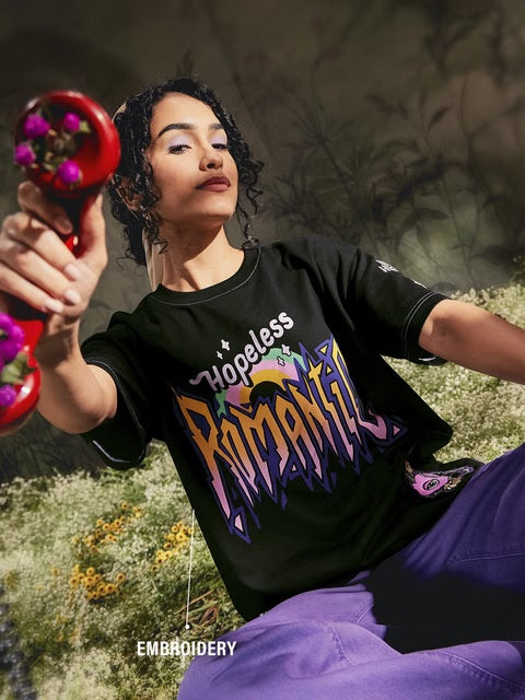 Bloom Hopeless Romantic Women T-Shirts