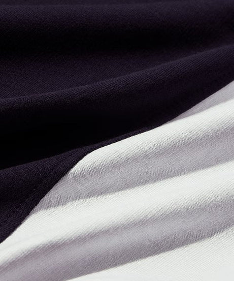 Colourblock Sapphire Oversized T-Shirts