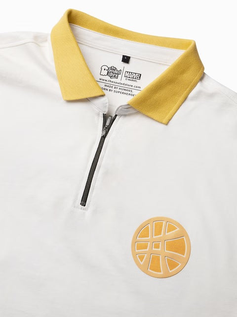 Tarot Doctor Strange Zipper Polos