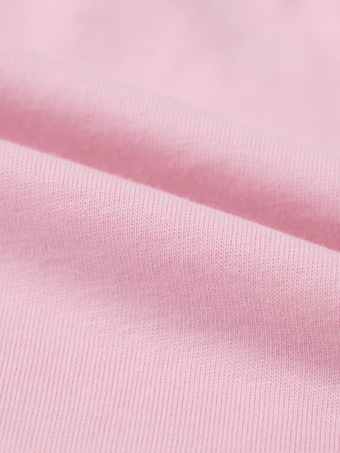 Regular Baby Pink Women T-Shirts