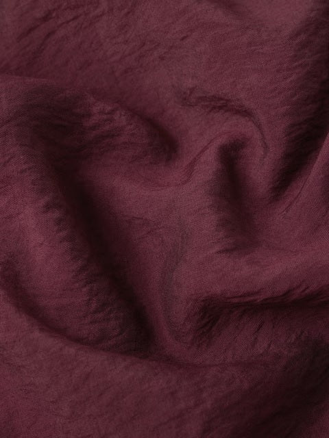 Back Tie Up Claret Women Shirts