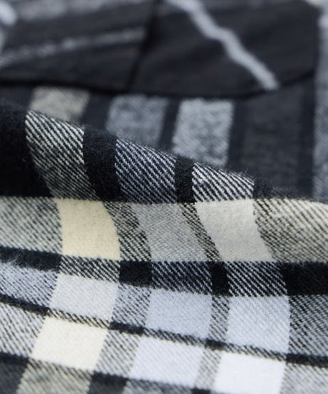 Plaid Steel Men Utility Shirts