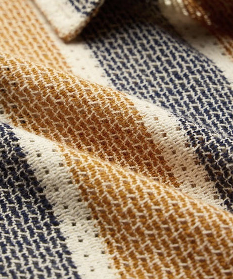 Stripes Firelight Men Textured Shirts