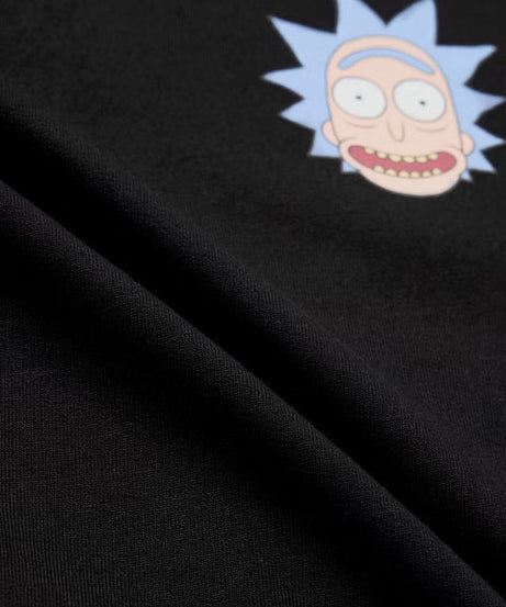 Rick & Morty Wubba Lubba Dub Dub Oversized T-Shirts