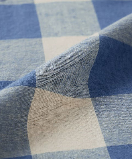 Checks Blue Sails Cotton Linen Shirts