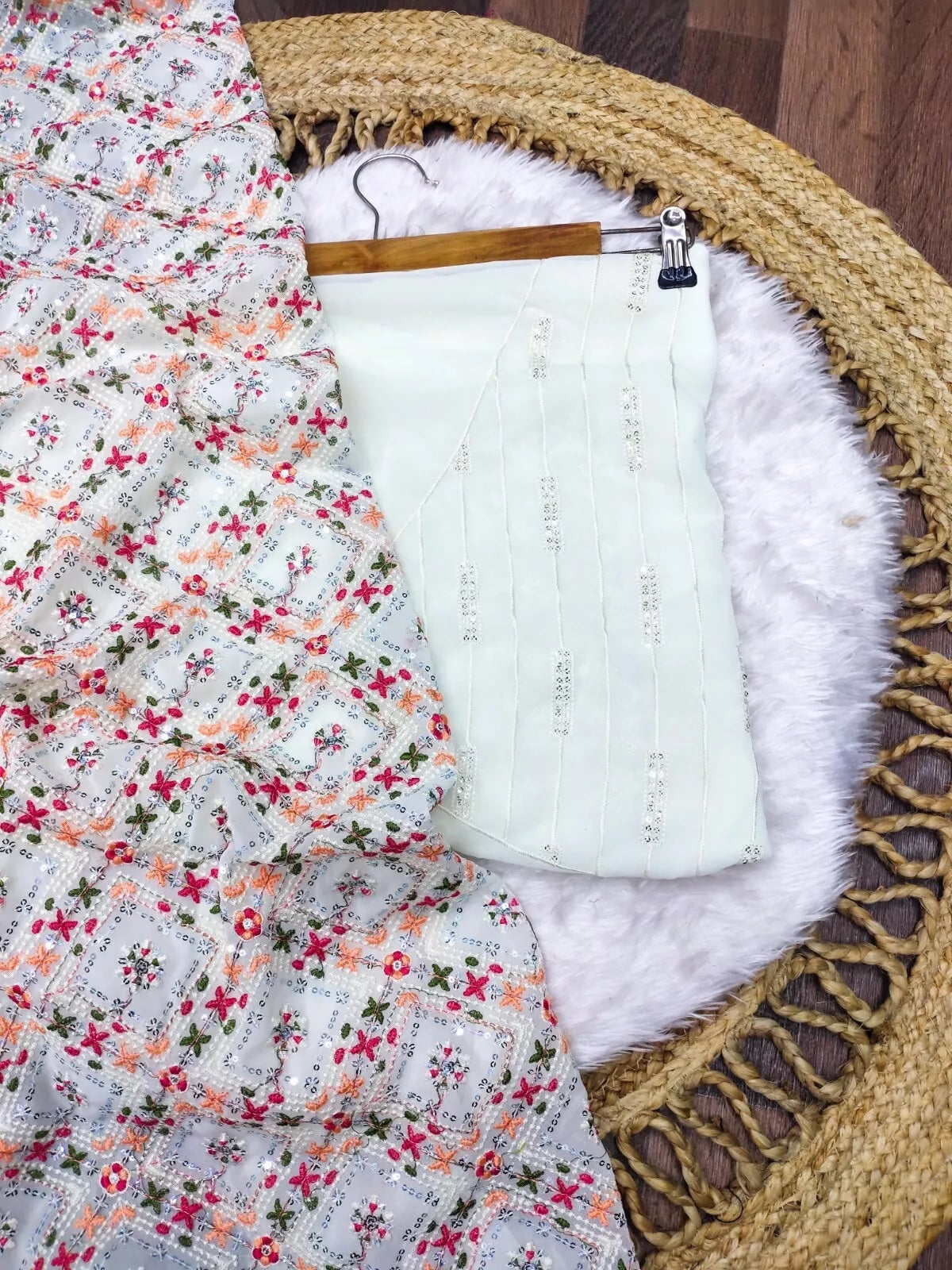 Georgette Beautiful Designer Saree, Party Wedding Sari & Blouse