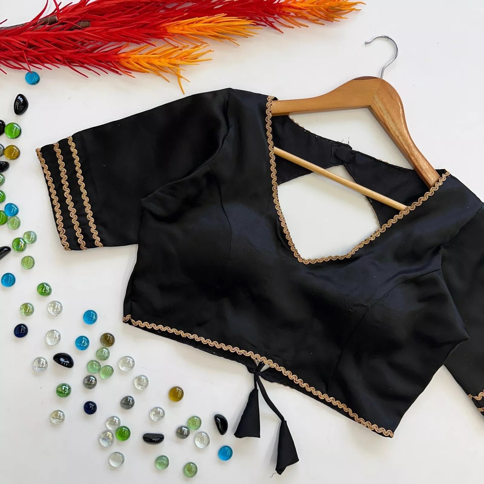 Wedding Special Stitched Manali Silk Blouse & Choli