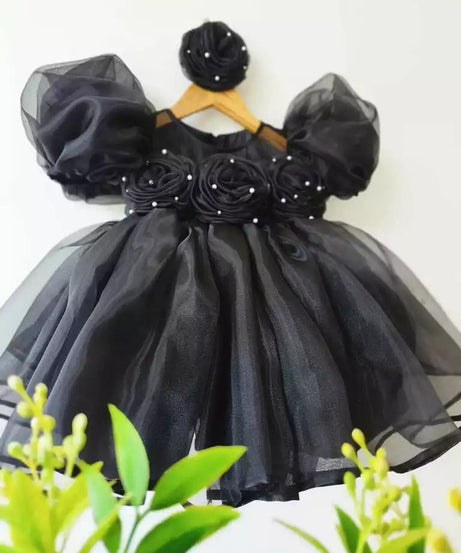 Baby Girls Heavy Organza Frock