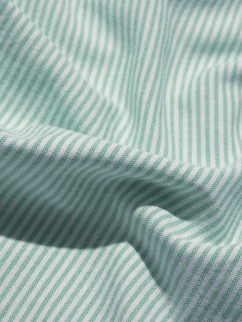 Striped Seaside Women Boyfriend Shirts