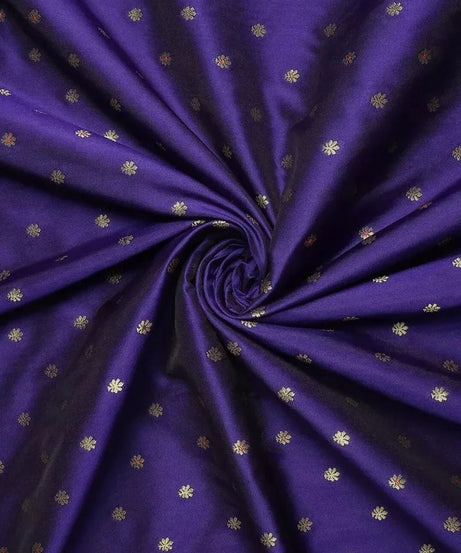 Beautiful Pure Soft Banarasi Lichi Silk Sari With Unstitched Blouse