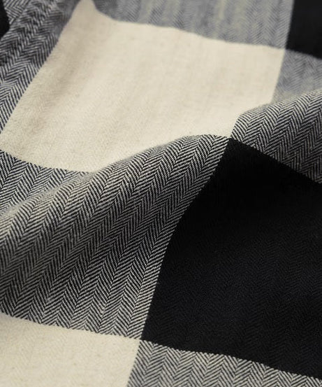 Cotton Linen Checks Echo Shirts