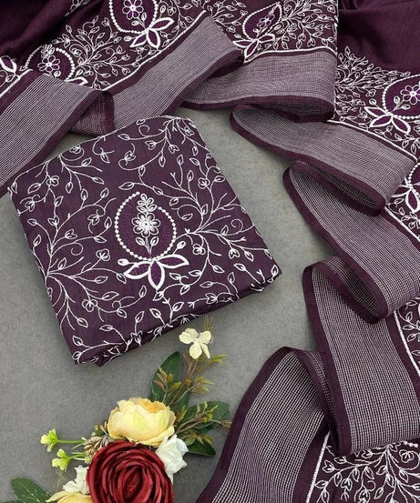 Bollywood Wedding Cotton Embroidery Heavy Work,PartyWear Fancy Sari Blouse