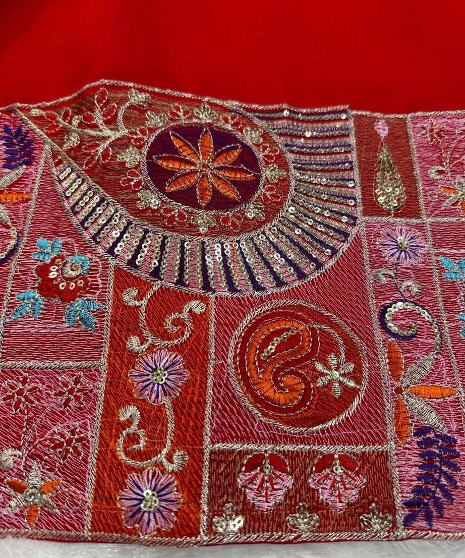 Roman Silk With Sequence Work Salwar Kameez Suit