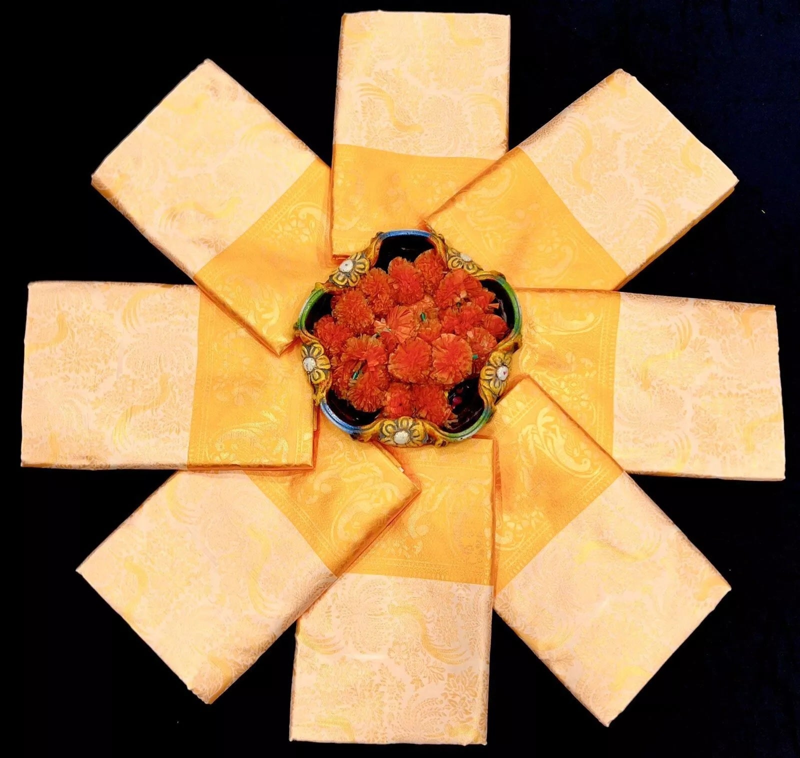 Designer Festival Collection Soft Lichi Silk Saree & Blouse