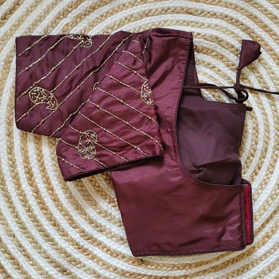 Pure Silk Saree Blouse