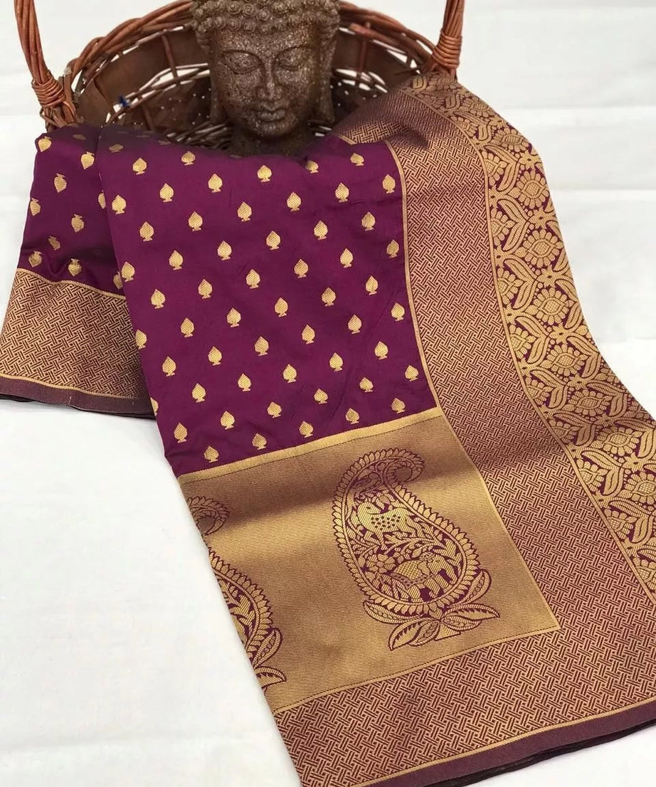 Wedding Soft Lichi Saree, Beautiful Fancy Sari Blouse