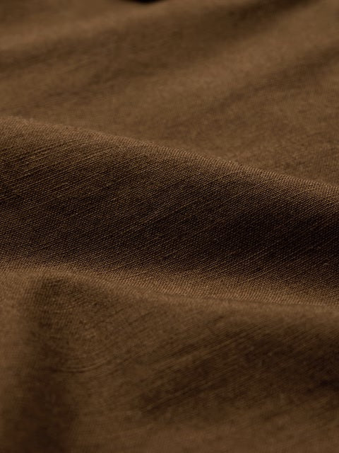 Cotton Linen Chestnut Women Shirts