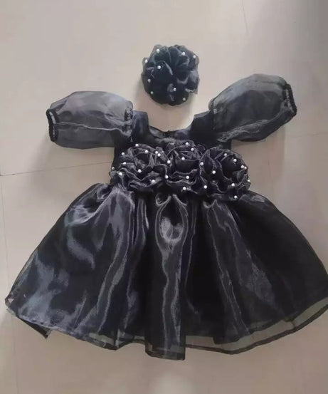 Baby Girls Heavy Organza Frock