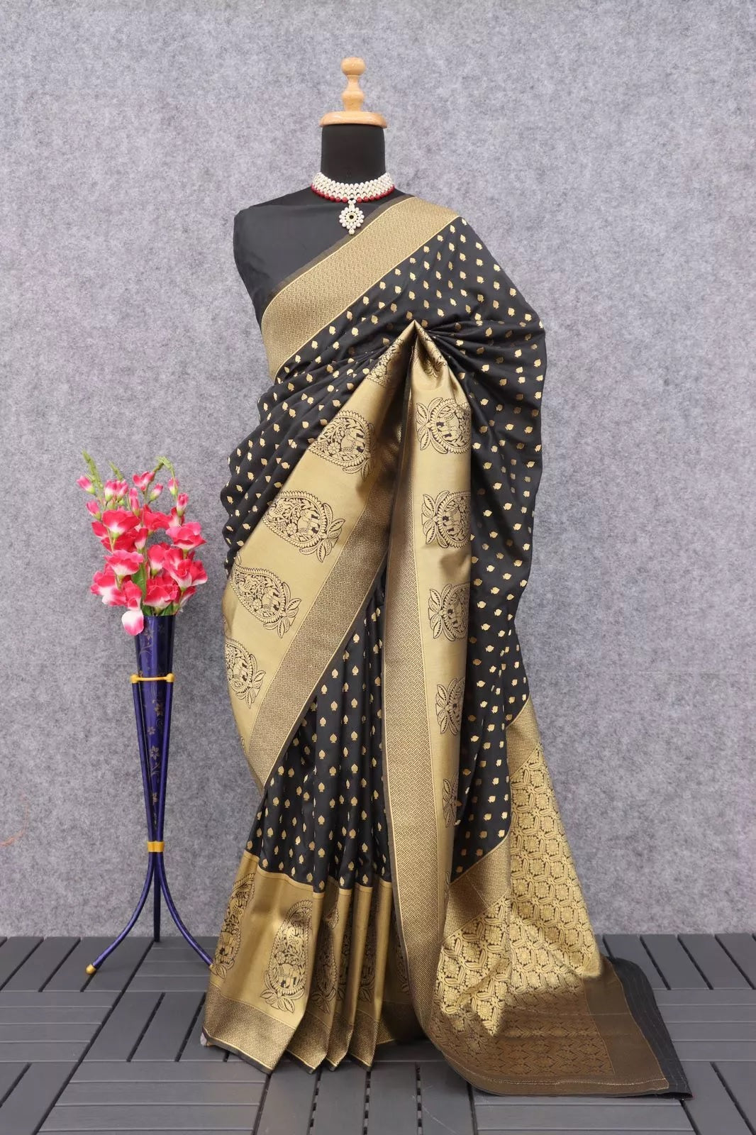 Wedding Soft Lichi Saree, Beautiful Fancy Sari Blouse