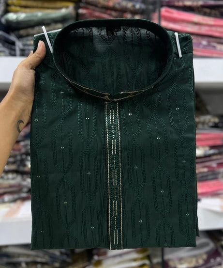 Premium Silk Kurta Pajama Set For Men's, Wedding Wear Pair For Men's