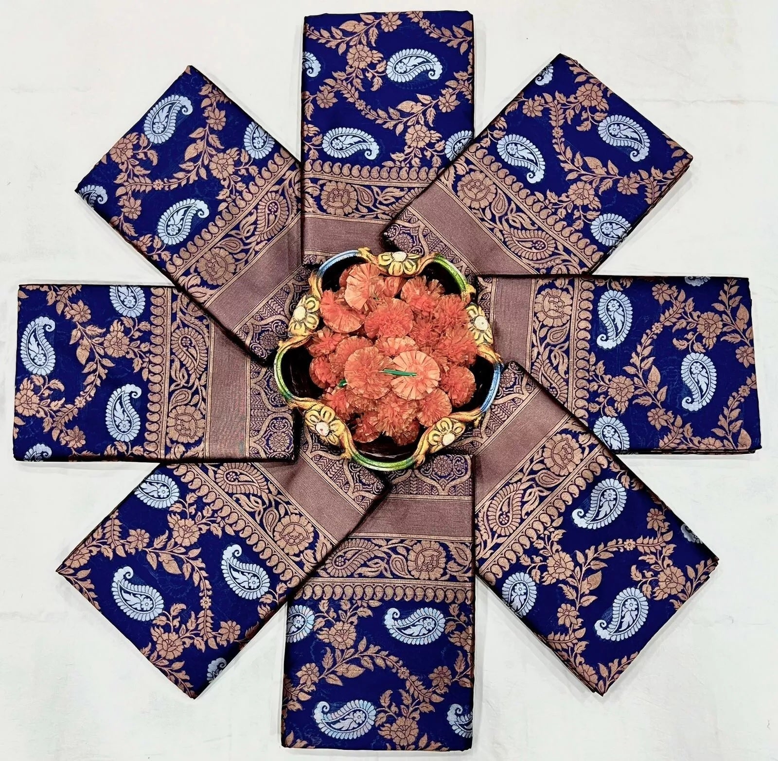 Classic Wear Soft Lichi Silk Saree,Party Wedding Indian Sari With Blouse