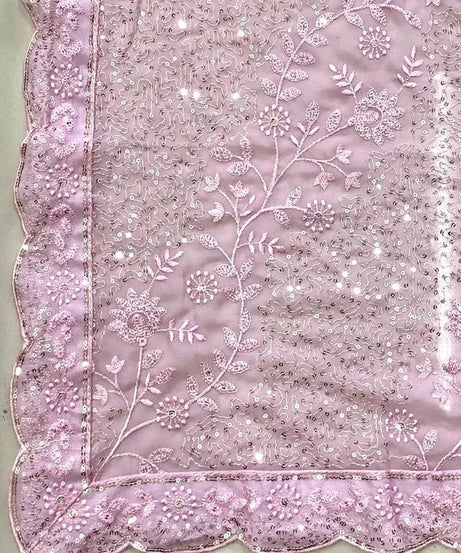 Traditional Classic Stylish Georgette Saree,Party Wedding Wear Sari Blouse