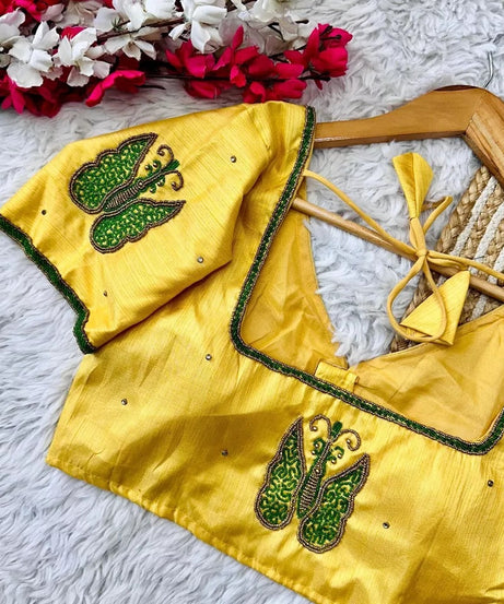 Mayo Silk Saree Blouse