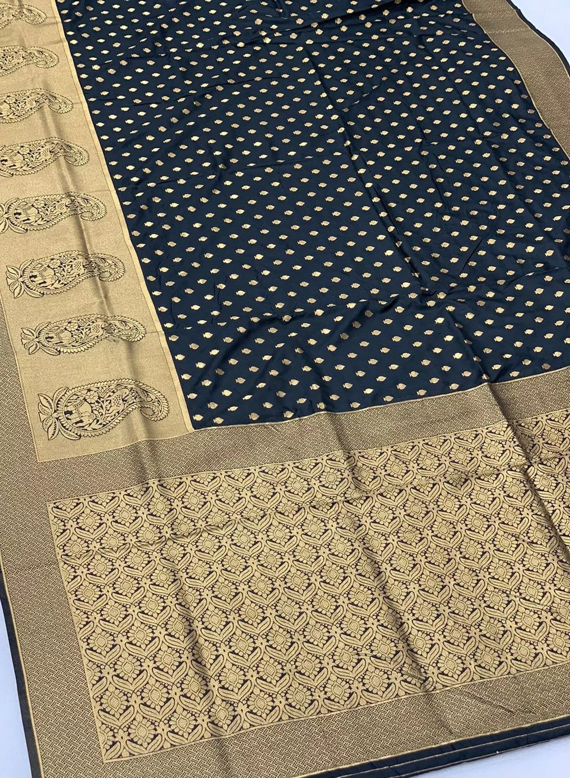 Wedding Soft Lichi Saree, Beautiful Fancy Sari Blouse