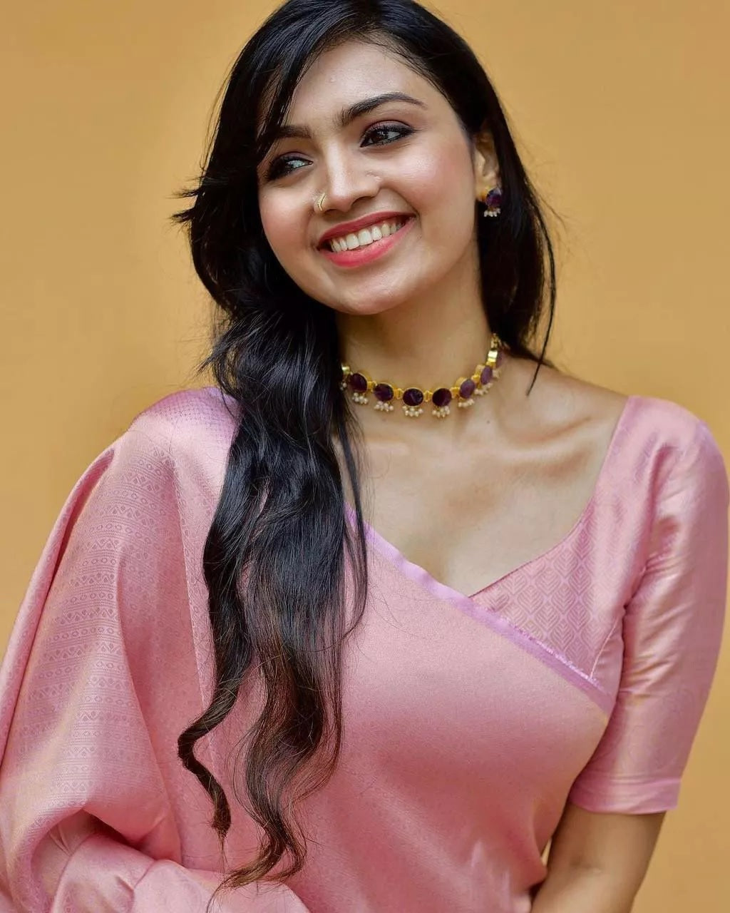 PartyWear Fancy Saree, Ethnic Function Style Sari & Blouse