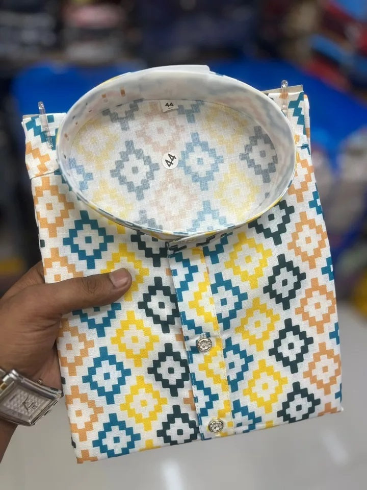 FullStitched Exclusive Classic Stylish Heavy Cotton Kurta Pajama For Men's