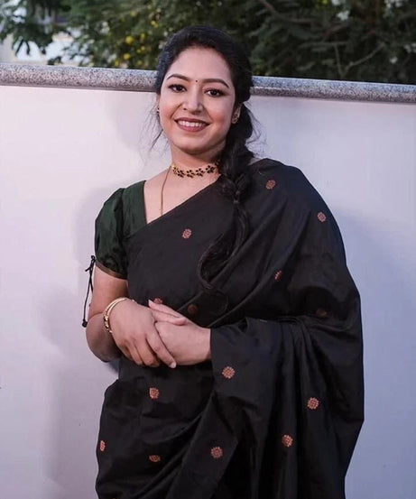 Function Wedding Banarasi Soft Silk Saree Blouse,Traditional Exclusive Sari