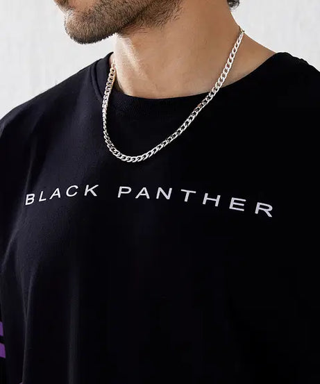 Black Panther Panther Power Oversized T-Shirts