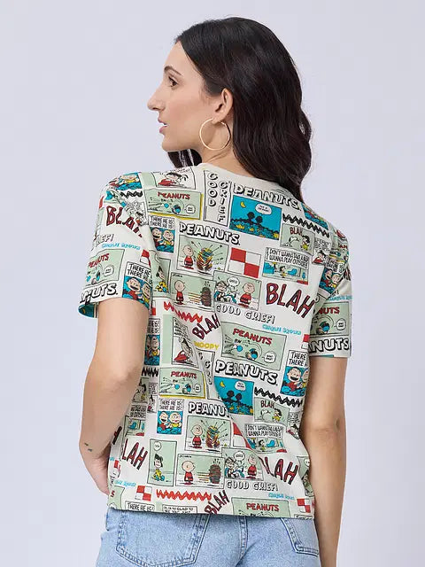 Old School Women Relaxed Fit T-Shirts