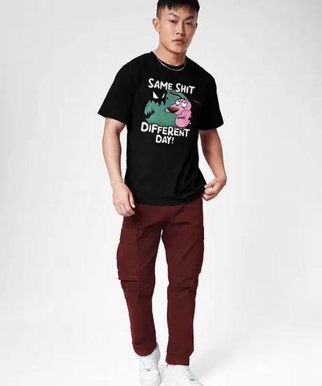 Courage: Same Shit T-Shirts